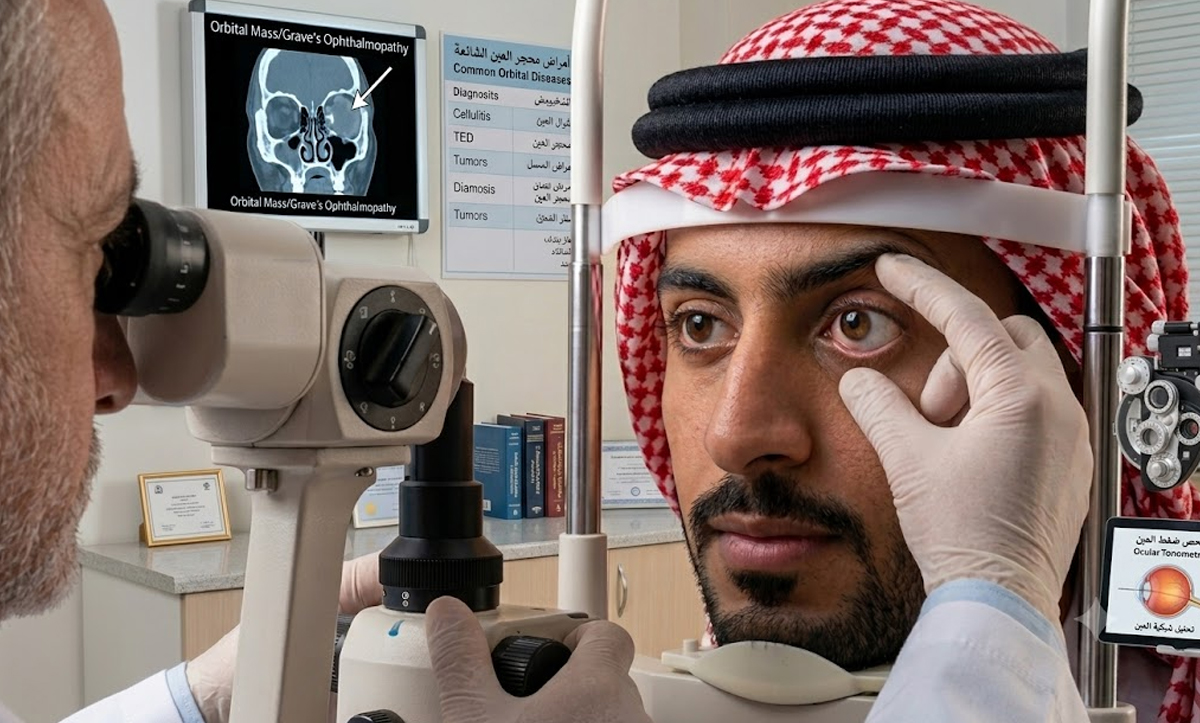 أمراض محجر العين