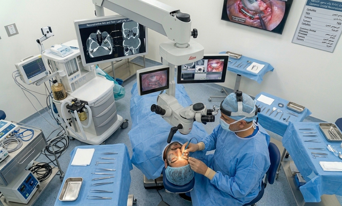 جراحات العيون التجميلية و التقويمية